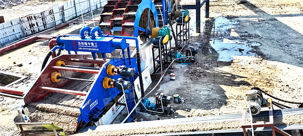 水洗砂生產線方案配置，要求兩月加工六萬噸石料，石子沙子都要